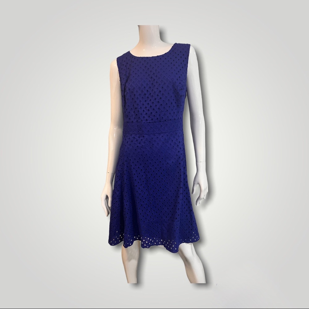 DKNY fit and flair dress.